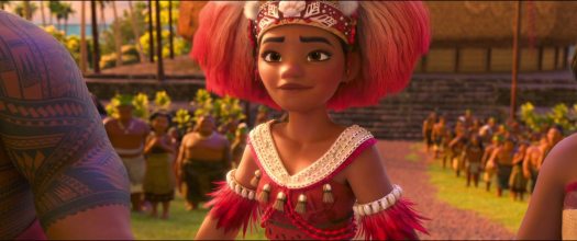 Moana in ceremonial outfit