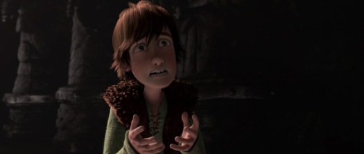 Hiccup arguing with Stoick